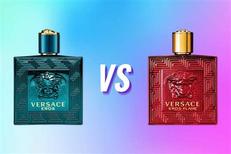 versace eros vs eros flame.